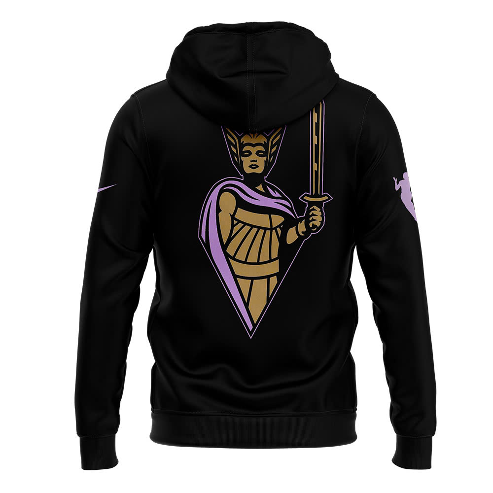 Unisex Playa Society Black Golden State Valkyries Secondary Logo Hoodie - Famjoys Unisex Playa Society Black Golden State Valkyries Secondary Logo Hoodie - Famjoys