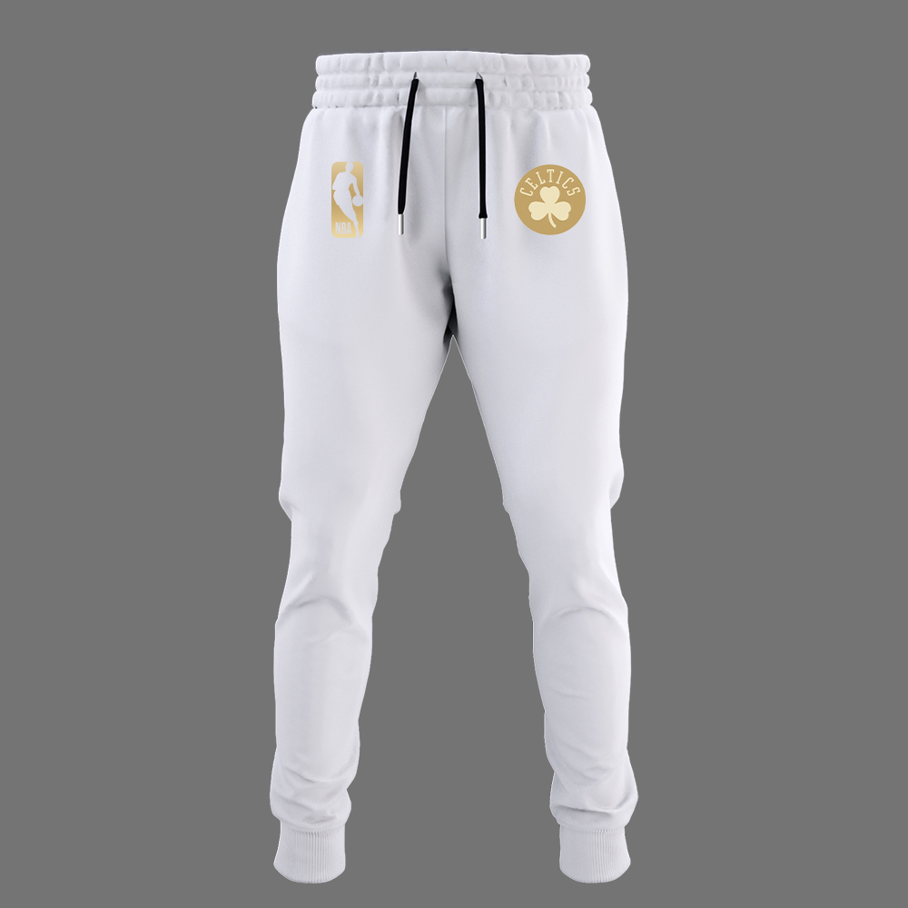Unisex White Boston Celtics NBA Finals Champions Banner Jacket - Famjoys Unisex White Boston Celtics NBA Finals Champions Banner Jacket - Famjoys