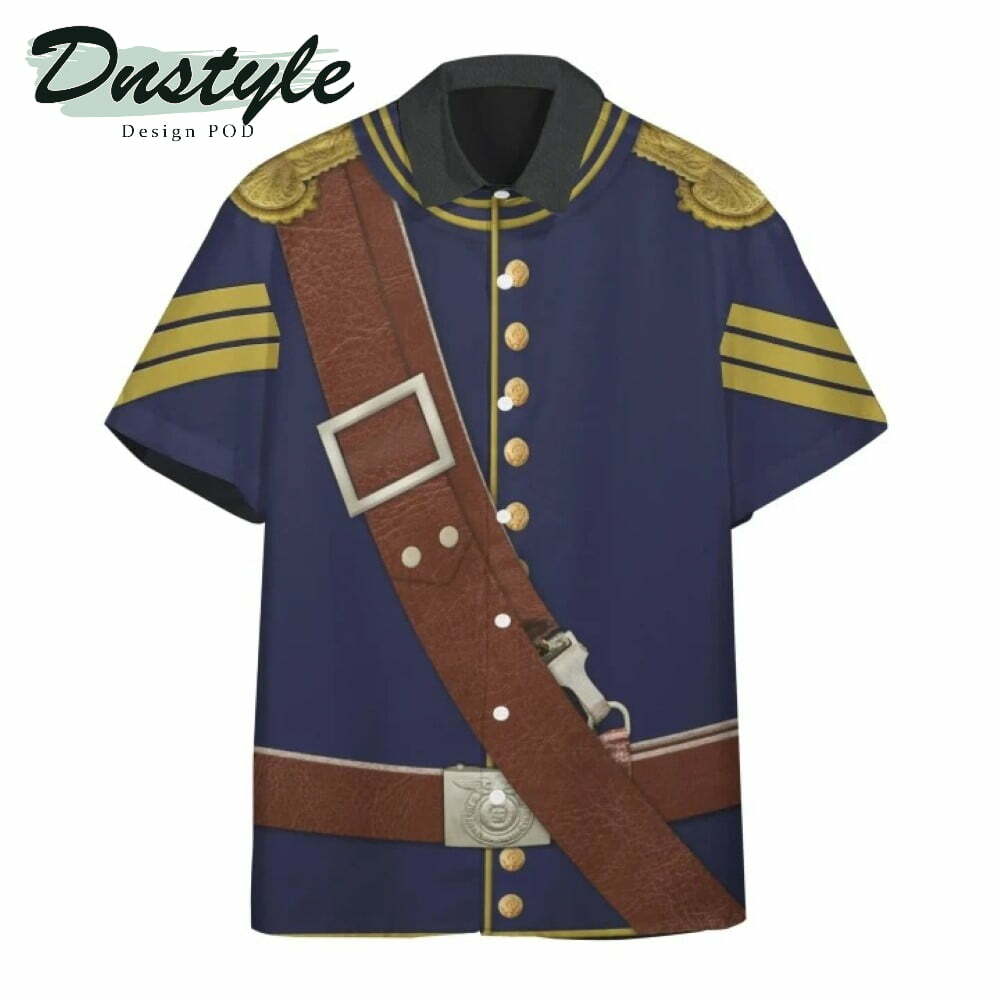 United States Cavalry Custom Hawaiian Shirt - Famjoys United States Cavalry Custom Hawaiian Shirt - Famjoys