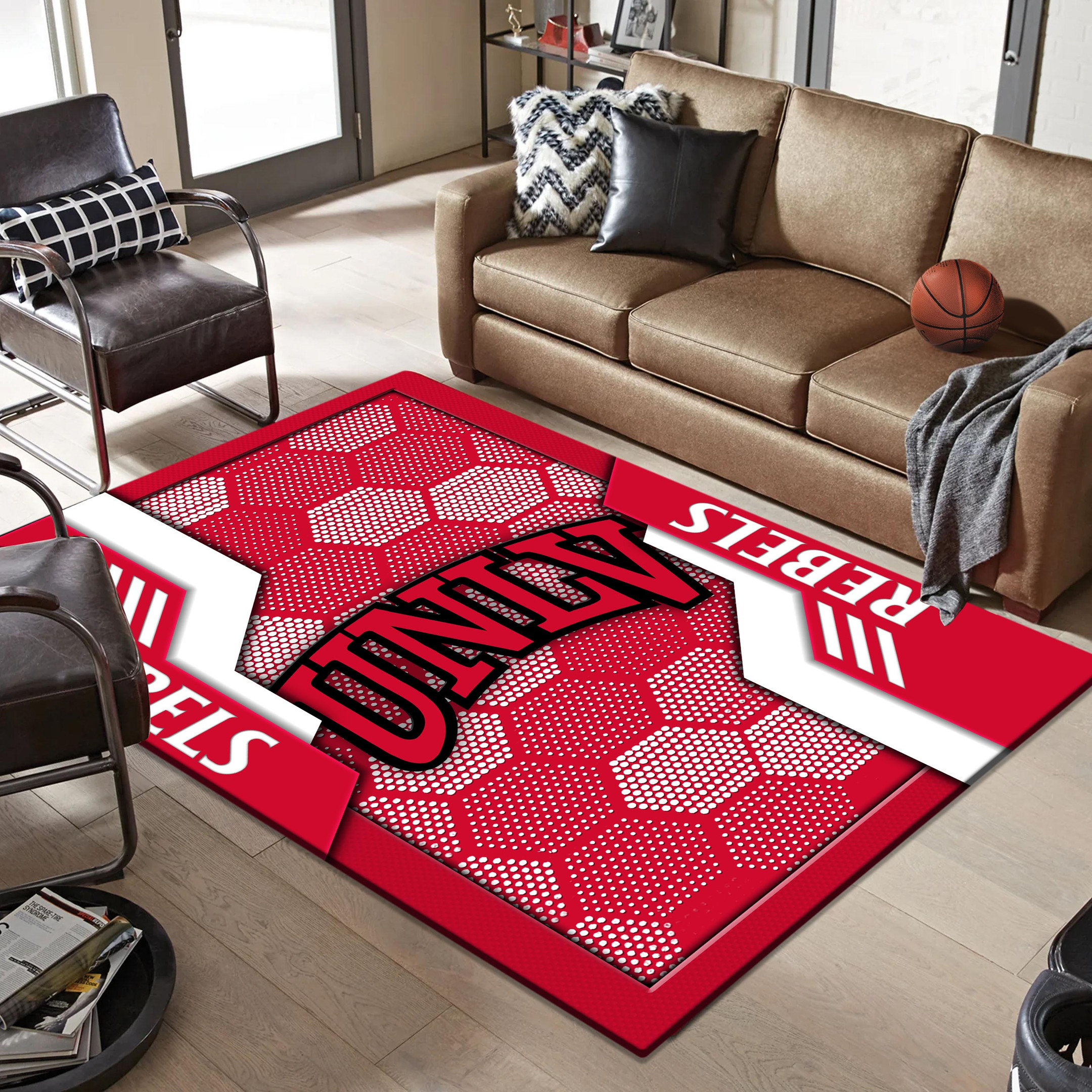 UNLV Rebels Area Rugs 3787 - Famjoys UNLV Rebels Area Rugs 3787 - Famjoys