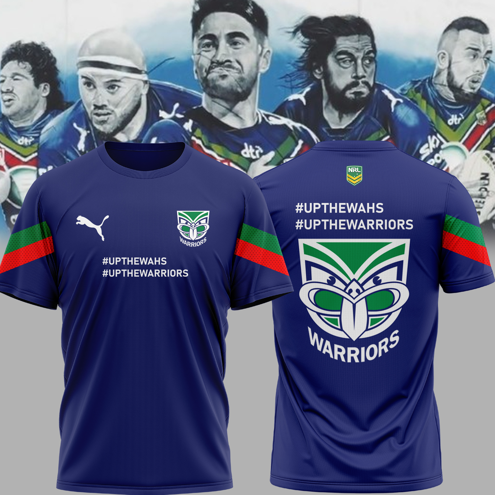 UP THE WAHS OUR YEAR FINALS 2023 New Zealand Warriors NRL 072 FC Combo: T-Shirt, Short, 3D Cap - Famjoys UP THE WAHS OUR YEAR FINALS 2023 New Zealand Warriors NRL 072 FC Combo: T-Shirt, Short, 3D Cap - Famjoys