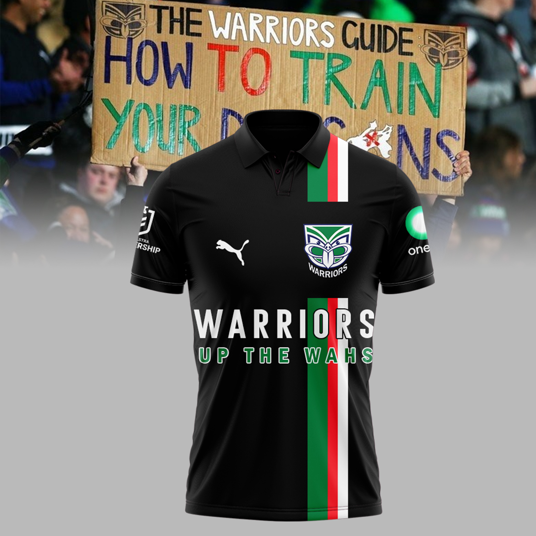 UP THE WAHS OUR YEAR FINALS 2023 New Zealand Warriors NRL 0896 FC Combo: Polo Shirt, Short, 3D Cap, Jogger - Famjoys UP THE WAHS OUR YEAR FINALS 2023 New Zealand Warriors NRL 0896 FC Combo: Polo Shirt, Short, 3D Cap, Jogger - Famjoys