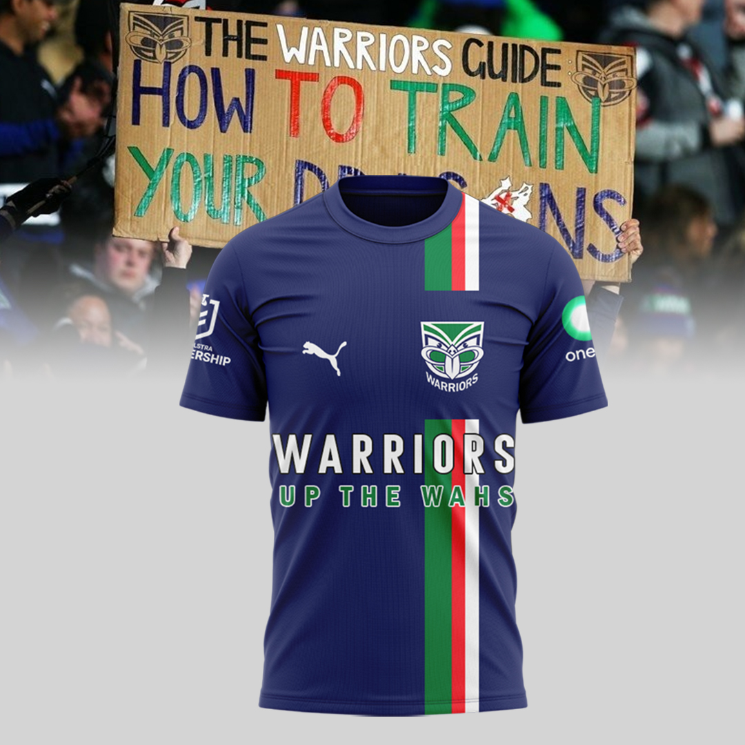 UP THE WAHS OUR YEAR FINALS New Zealand Warriors NRL 074 FC Shirt - Famjoys UP THE WAHS OUR YEAR FINALS New Zealand Warriors NRL 074 FC Shirt - Famjoys