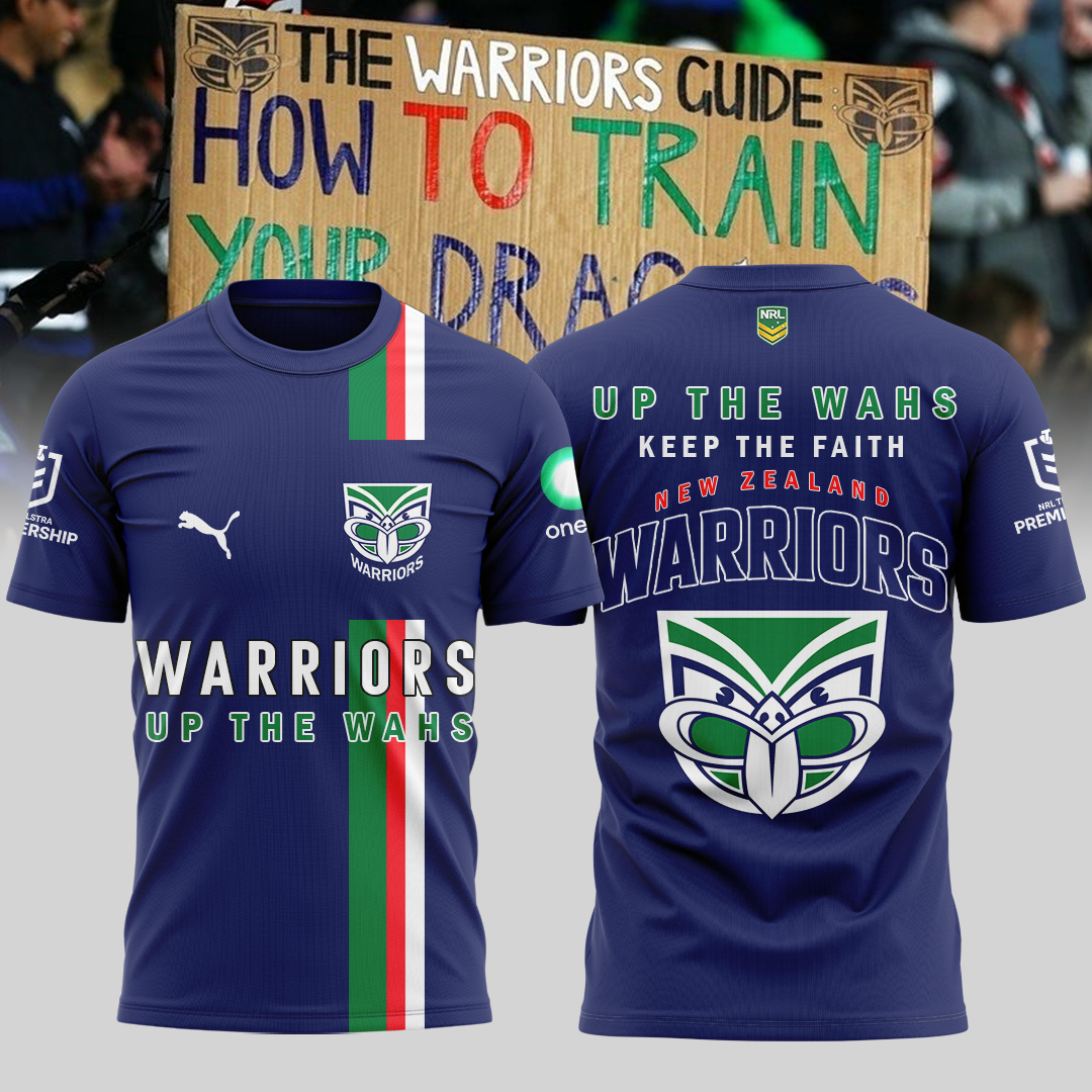 UP THE WAHS OUR YEAR FINALS New Zealand Warriors NRL 074 FC Shirt - Famjoys UP THE WAHS OUR YEAR FINALS New Zealand Warriors NRL 074 FC Shirt - Famjoys