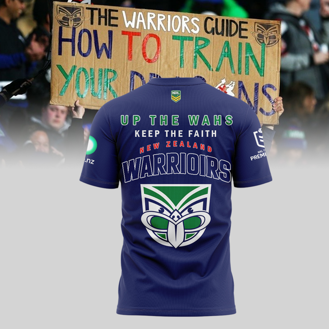 UP THE WAHS OUR YEAR FINALS New Zealand Warriors NRL 074 FC Shirt - Famjoys UP THE WAHS OUR YEAR FINALS New Zealand Warriors NRL 074 FC Shirt - Famjoys