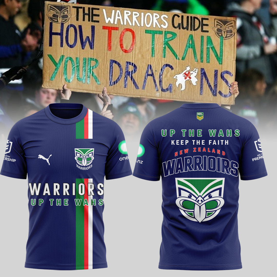UP THE WAHS OUR YEAR FINALS New Zealand Warriors NRL 074 FC Shirt - Famjoys UP THE WAHS OUR YEAR FINALS New Zealand Warriors NRL 074 FC Shirt - Famjoys