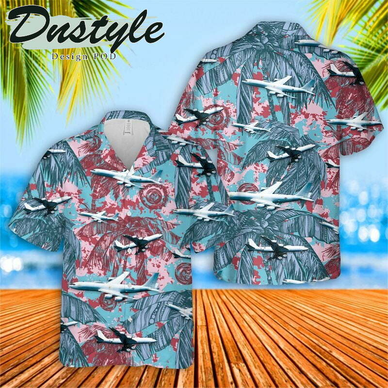 Us Navy Boeing E-6 Mercury Hawaiian Shirt - Famjoys Us Navy Boeing E-6 Mercury Hawaiian Shirt - Famjoys