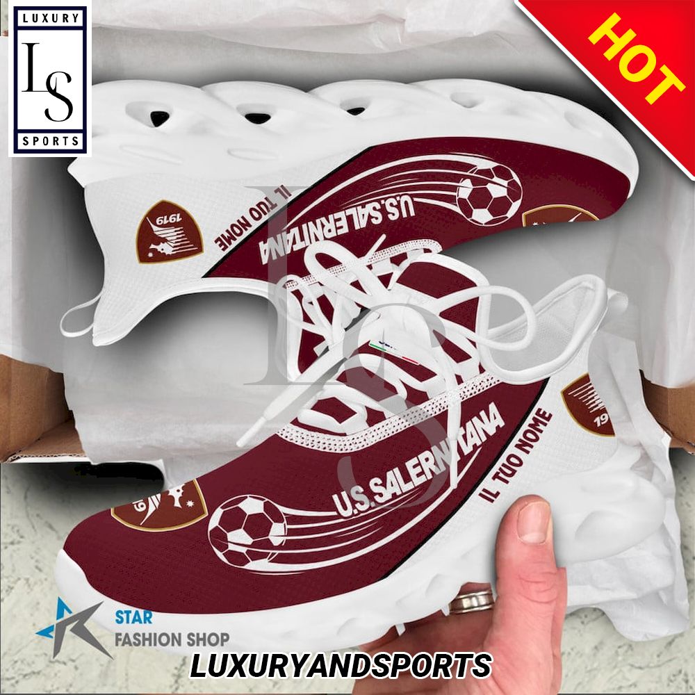 US Salernitana 1919 Serie A Custom Name Max Soul Shoes - Famjoys US Salernitana 1919 Serie A Custom Name Max Soul Shoes - Famjoys