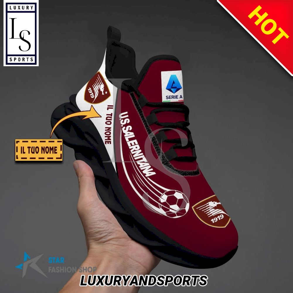 US Salernitana 1919 Serie A Custom Name Max Soul Shoes - Famjoys US Salernitana 1919 Serie A Custom Name Max Soul Shoes - Famjoys