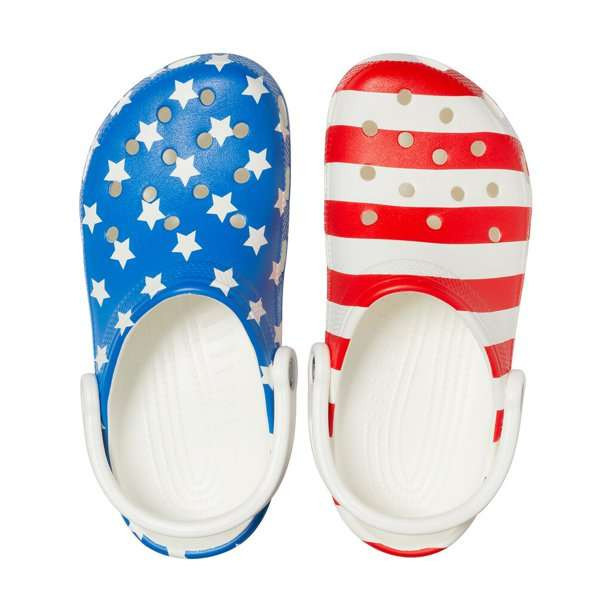 Usa Flag 4Th Of July Crocband Clogs - Famjoys Usa Flag 4Th Of July Crocband Clogs - Famjoys