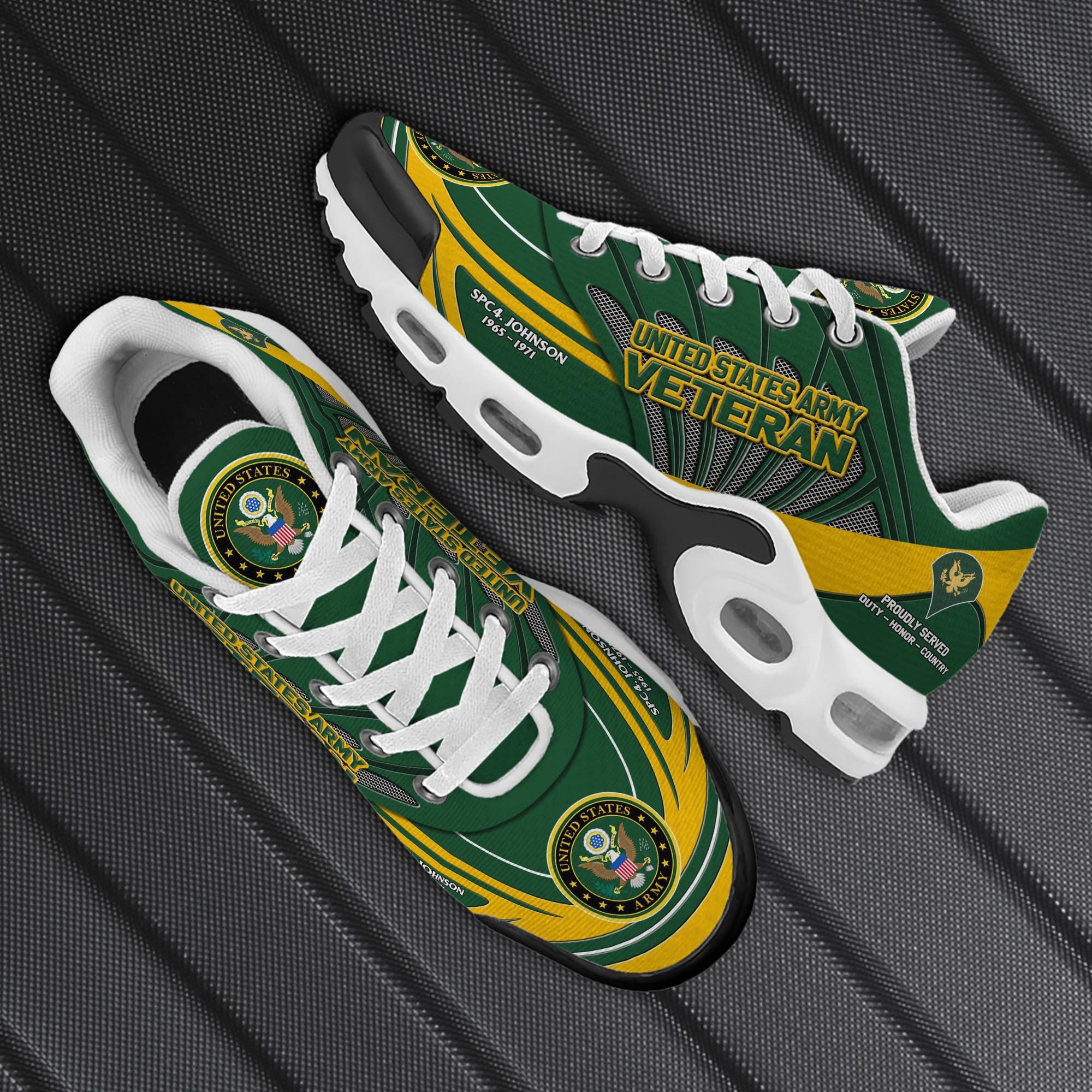 USArmy TN Shoes Custom Name, Rank And Year, Military Veteran Shoes, Military Gifts ETRG-61475 - Famjoys USArmy TN Shoes Custom Name, Rank And Year, Military Veteran Shoes, Military Gifts ETRG-61475 - Famjoys
