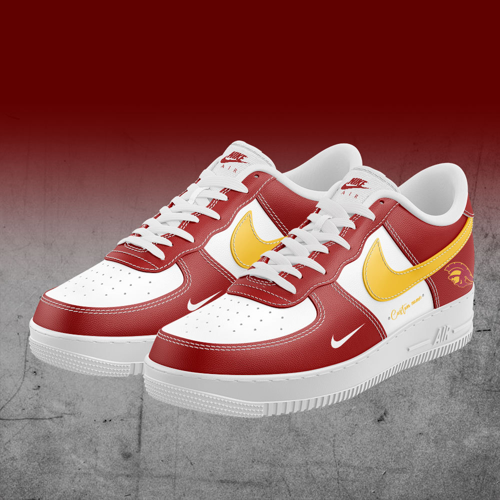 USC Football Custom Name For Fans Shoes+NT02092406ID10 - Famjoys USC Football Custom Name For Fans Shoes+NT02092406ID10 - Famjoys
