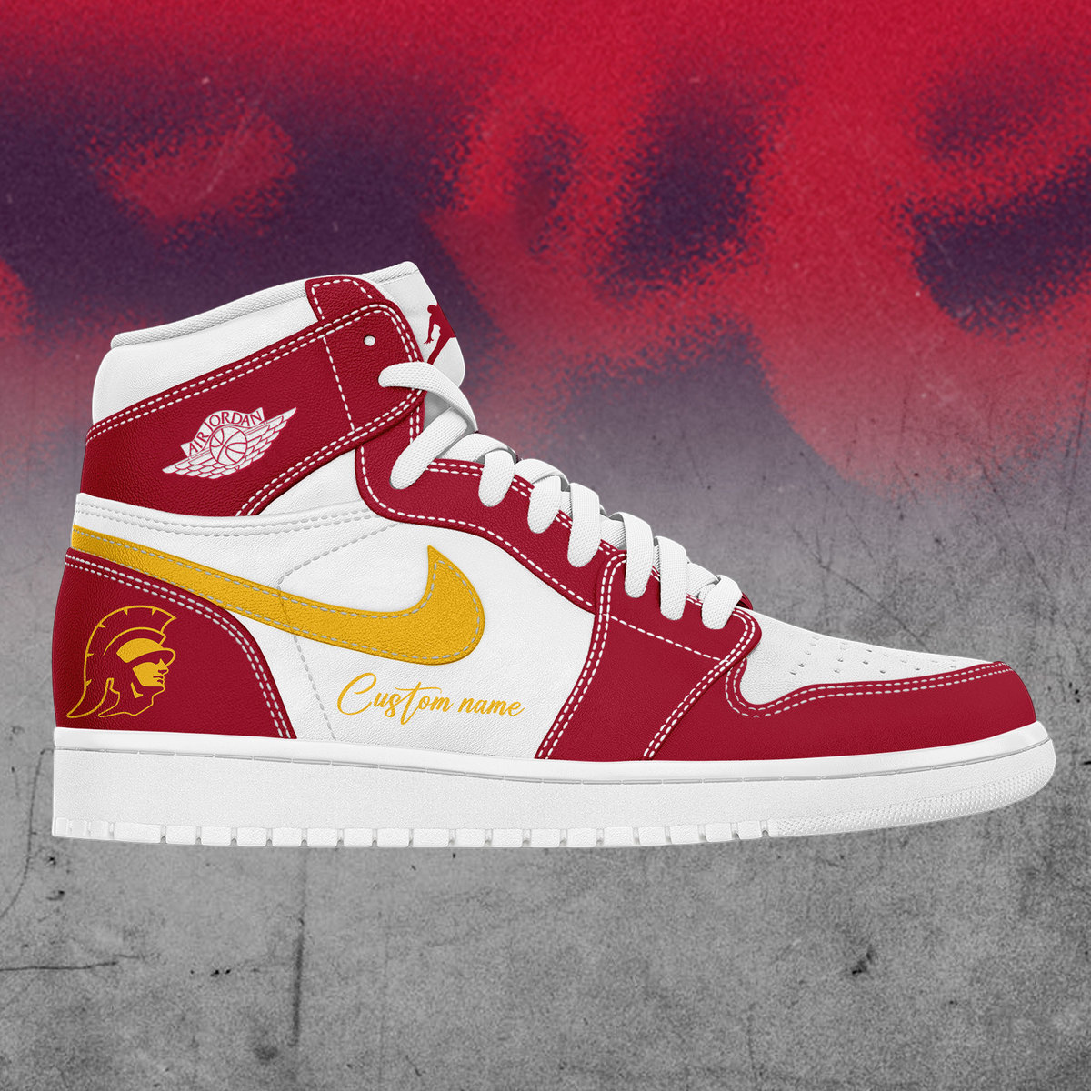 USC Football Custom Name For Fans Shoes +NT03092408ID10 - Famjoys USC Football Custom Name For Fans Shoes +NT03092408ID10 - Famjoys