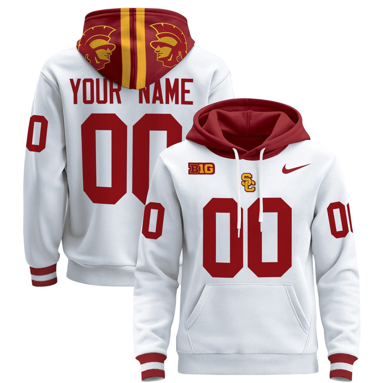 USC Trojans Football Hoodie - Famjoys USC Trojans Football Hoodie - Famjoys