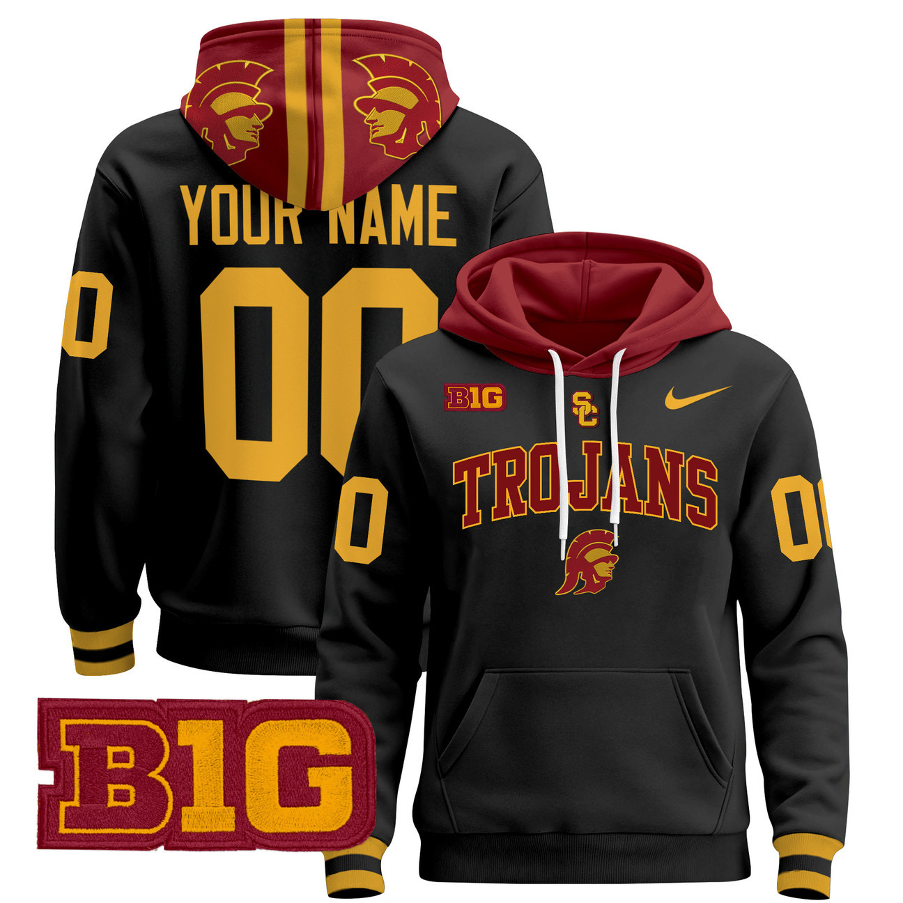 USC Trojans Football Hoodie - Famjoys USC Trojans Football Hoodie - Famjoys