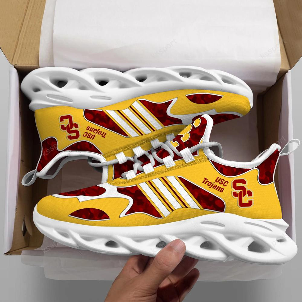 USC Trojans Max Soul Clunky, Camo Running Sneakers For Fan Ever - Famjoys USC Trojans Max Soul Clunky, Camo Running Sneakers For Fan Ever - Famjoys