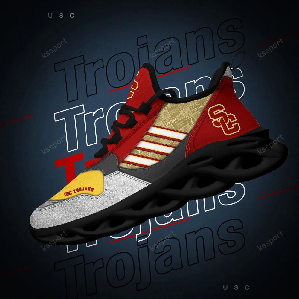 USC Trojans Max Soul Clunky, Running Sneakers - Famjoys USC Trojans Max Soul Clunky, Running Sneakers - Famjoys
