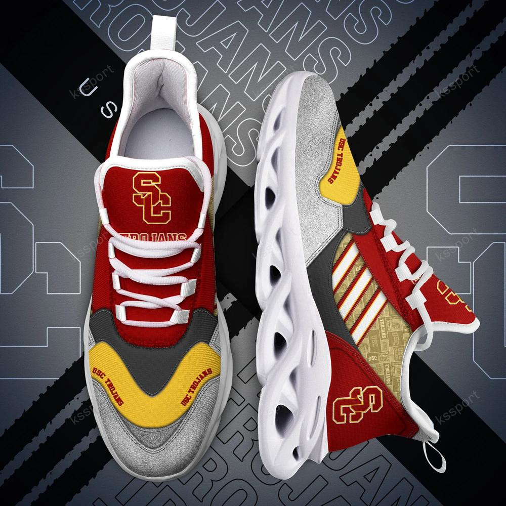USC Trojans Max Soul Clunky, Running Sneakers - Famjoys USC Trojans Max Soul Clunky, Running Sneakers - Famjoys
