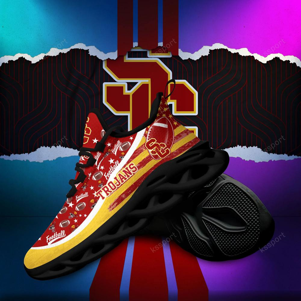 USC Trojans Max Soul Clunky Sneakers - Famjoys USC Trojans Max Soul Clunky Sneakers - Famjoys