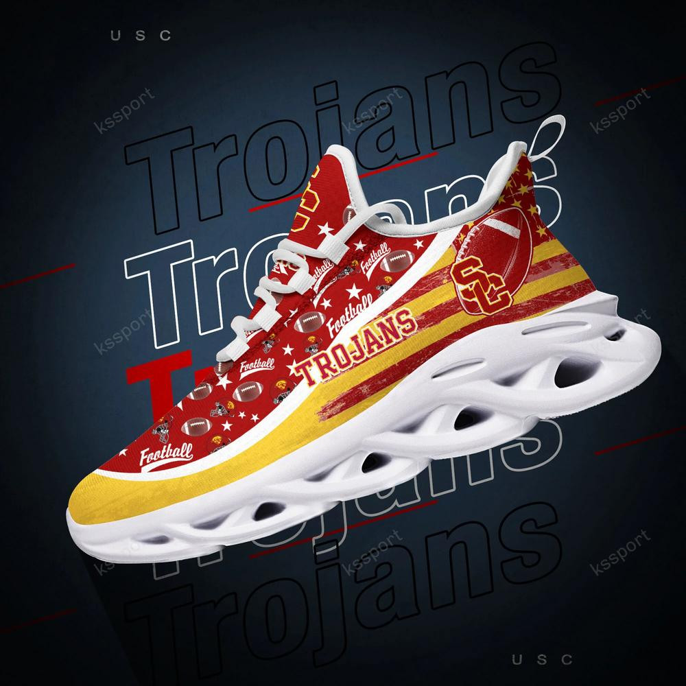 USC Trojans Max Soul Clunky Sneakers - Famjoys USC Trojans Max Soul Clunky Sneakers - Famjoys