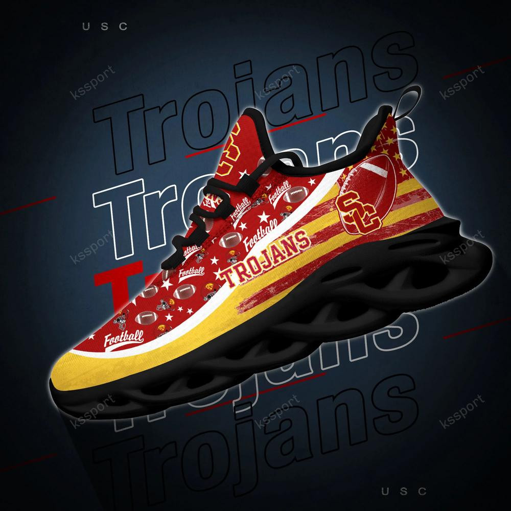 USC Trojans Max Soul Clunky Sneakers - Famjoys USC Trojans Max Soul Clunky Sneakers - Famjoys