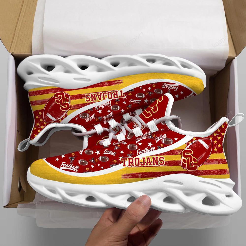 USC Trojans Max Soul Clunky Sneakers - Famjoys USC Trojans Max Soul Clunky Sneakers - Famjoys