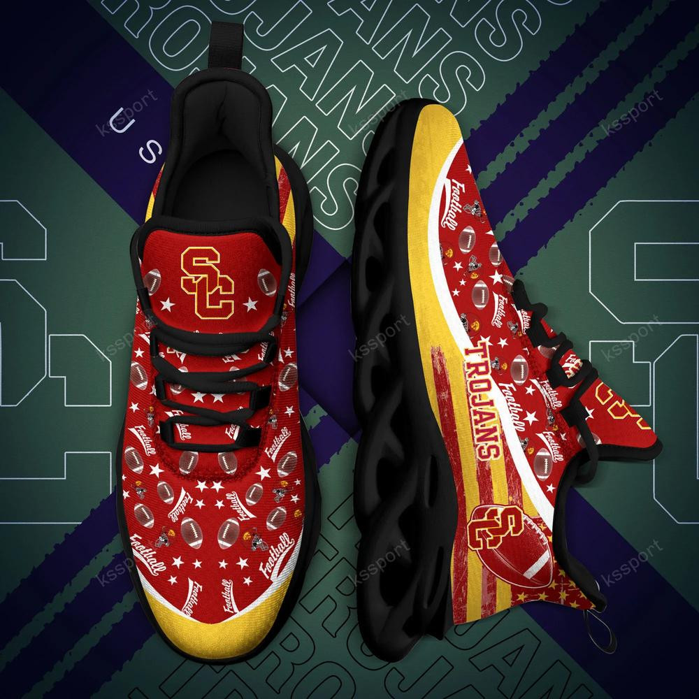USC Trojans Max Soul Clunky Sneakers - Famjoys USC Trojans Max Soul Clunky Sneakers - Famjoys