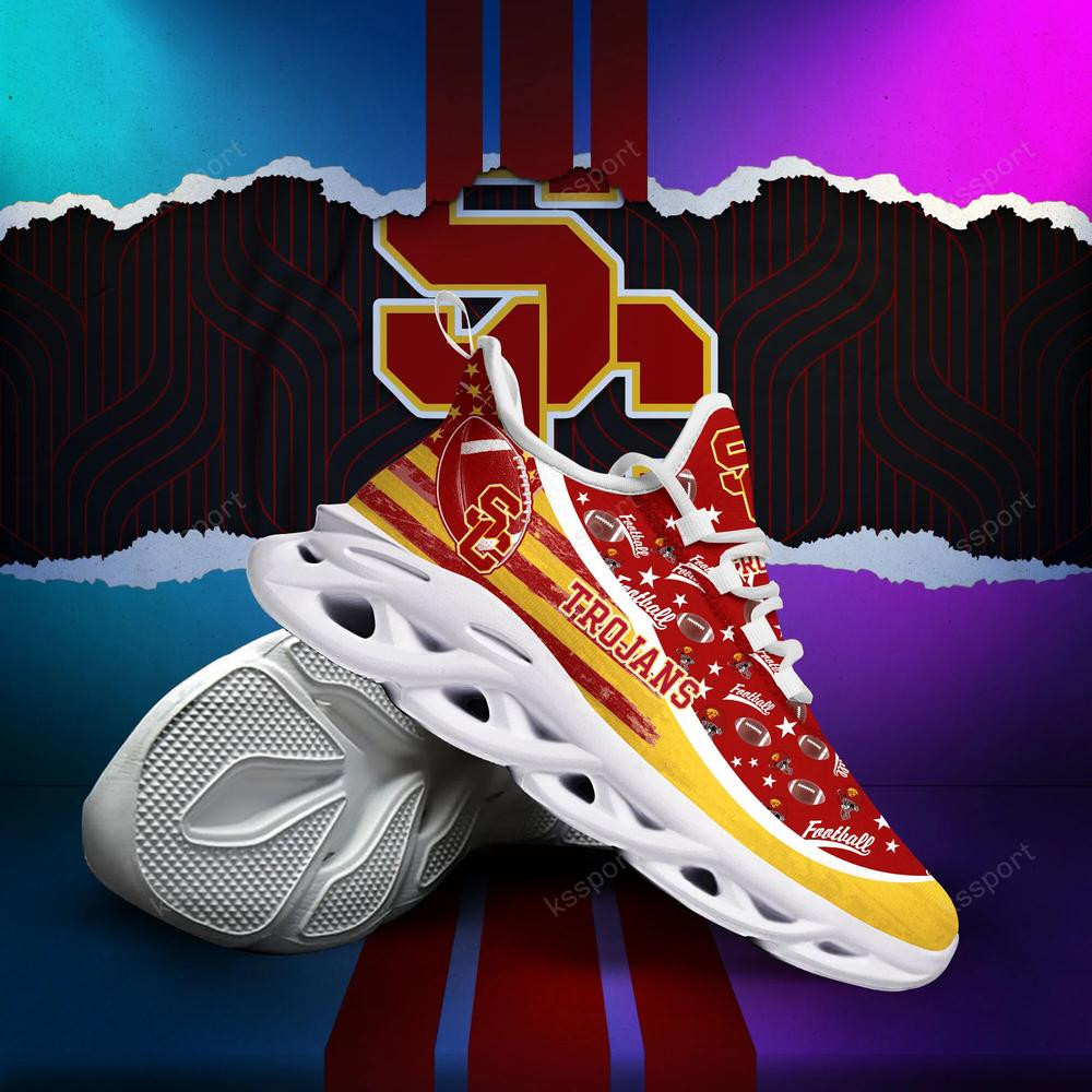 USC Trojans Max Soul Clunky Sneakers - Famjoys USC Trojans Max Soul Clunky Sneakers - Famjoys