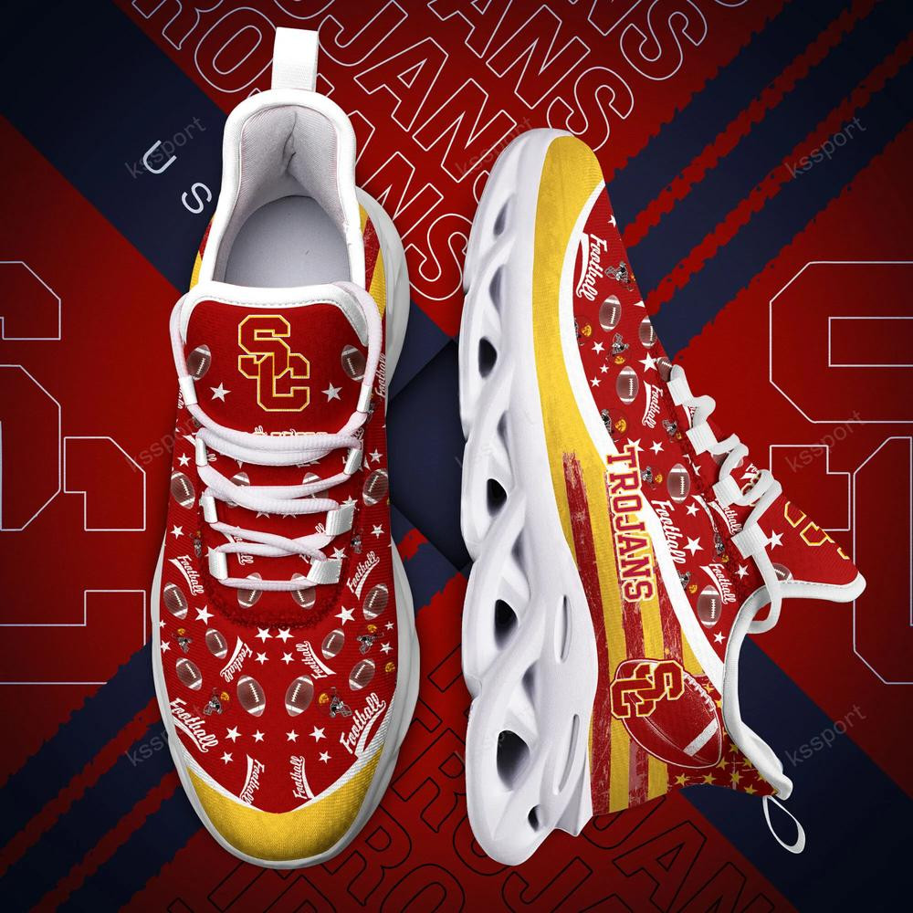 USC Trojans Max Soul Clunky Sneakers - Famjoys USC Trojans Max Soul Clunky Sneakers - Famjoys