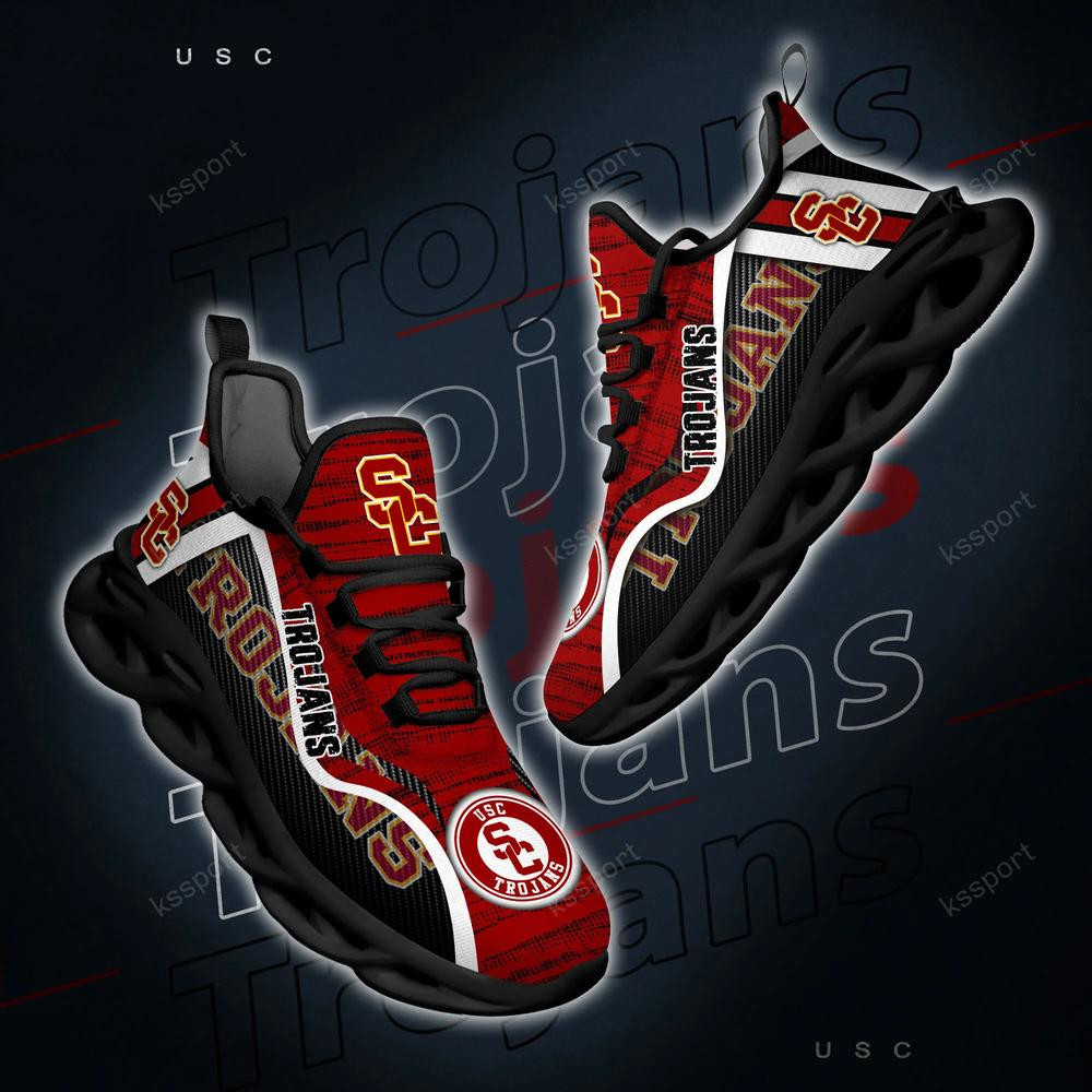 USC Trojans Personalized Max Soul Shoes 2022 - Famjoys USC Trojans Personalized Max Soul Shoes 2022 - Famjoys