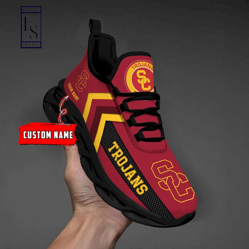 USC Trojans Personalized Max Soul Shoes - Famjoys USC Trojans Personalized Max Soul Shoes - Famjoys