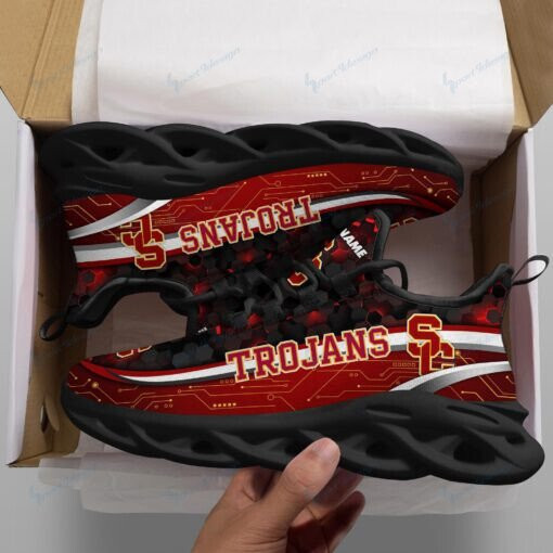 USC Trojans Personalized Max Soul YZ Running Sneakers 108 - Famjoys USC Trojans Personalized Max Soul YZ Running Sneakers 108 - Famjoys