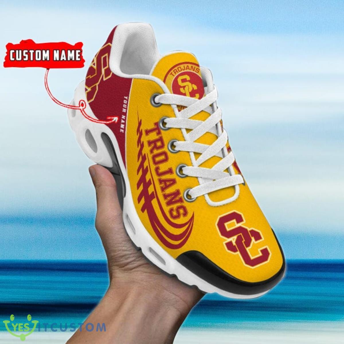 USC Trojans Personalized Name Air Cushion Sports Shoes Sneaker KLTNS220474 - Famjoys USC Trojans Personalized Name Air Cushion Sports Shoes Sneaker KLTNS220474 - Famjoys