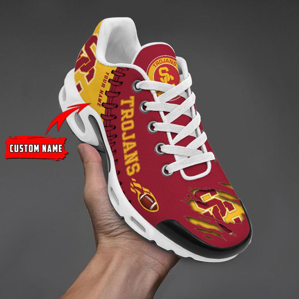 USC Trojans Personalized Name Air Cushion Sports Shoes Sneaker KLTNS220576 - Famjoys USC Trojans Personalized Name Air Cushion Sports Shoes Sneaker KLTNS220576 - Famjoys