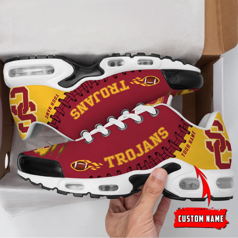USC Trojans Personalized Name Air Cushion Sports Shoes Sneaker KLTNS220576 - Famjoys USC Trojans Personalized Name Air Cushion Sports Shoes Sneaker KLTNS220576 - Famjoys