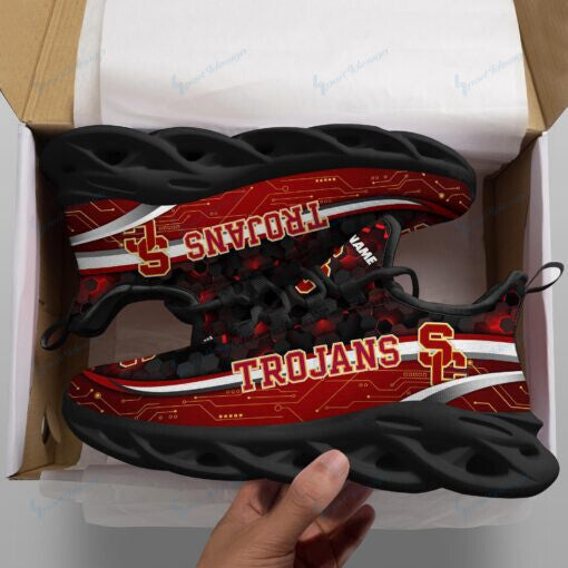 USC Trojans Personalized YZ Running Sneakers - Famjoys USC Trojans Personalized YZ Running Sneakers - Famjoys