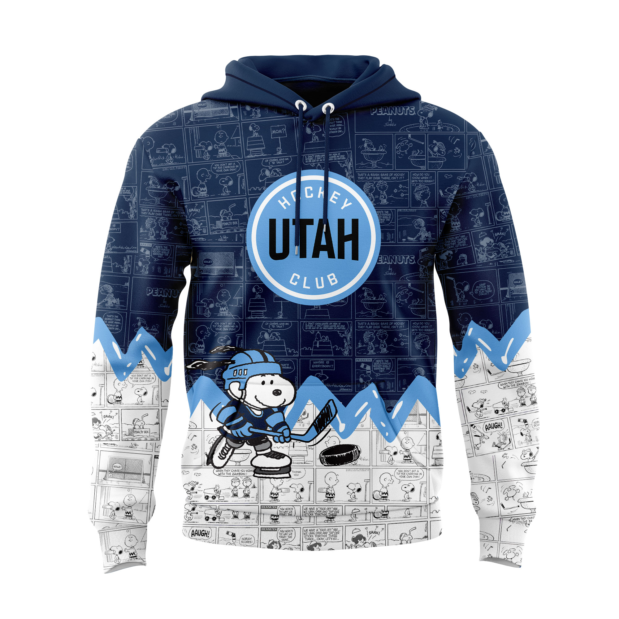 Utah Hockey Anniversary of Hoodie - Famjoys Utah Hockey Anniversary of Hoodie - Famjoys