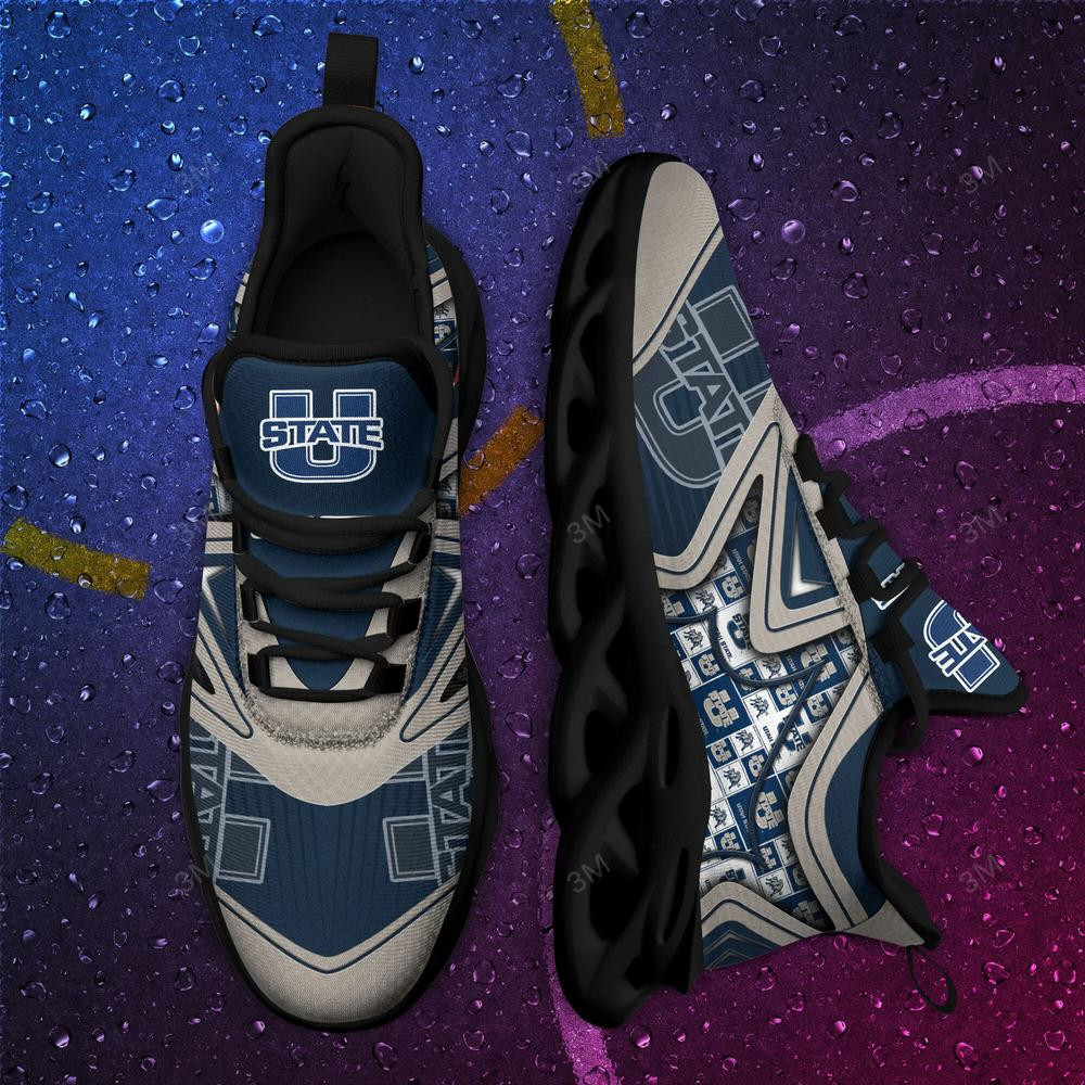 Utah State Aggies Max Soul Clunky Shoes - Famjoys Utah State Aggies Max Soul Clunky Shoes - Famjoys