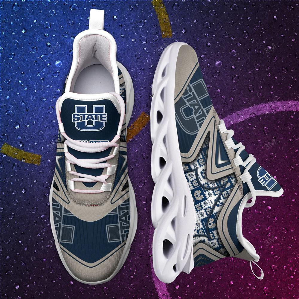 Utah State Aggies Max Soul Clunky Shoes - Famjoys Utah State Aggies Max Soul Clunky Shoes - Famjoys