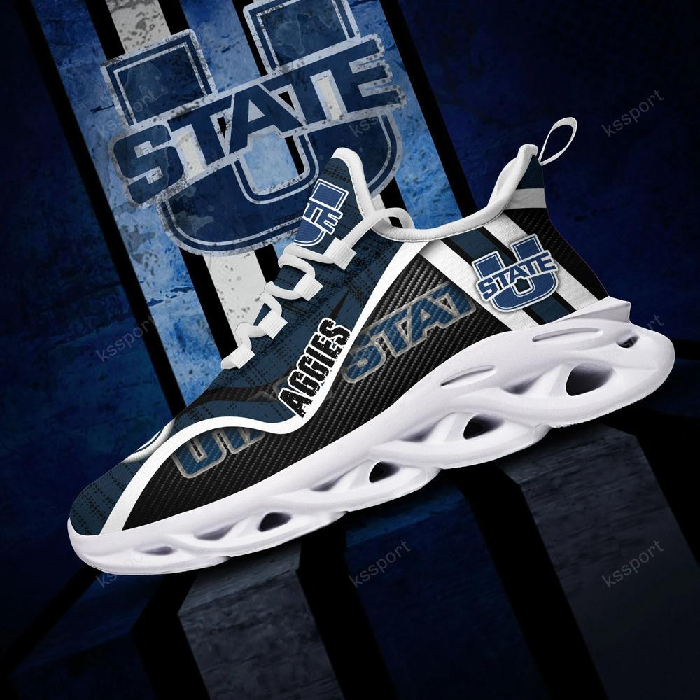 Utah State Aggies Personalized Max Soul Shoes 2022 - Famjoys Utah State Aggies Personalized Max Soul Shoes 2022 - Famjoys