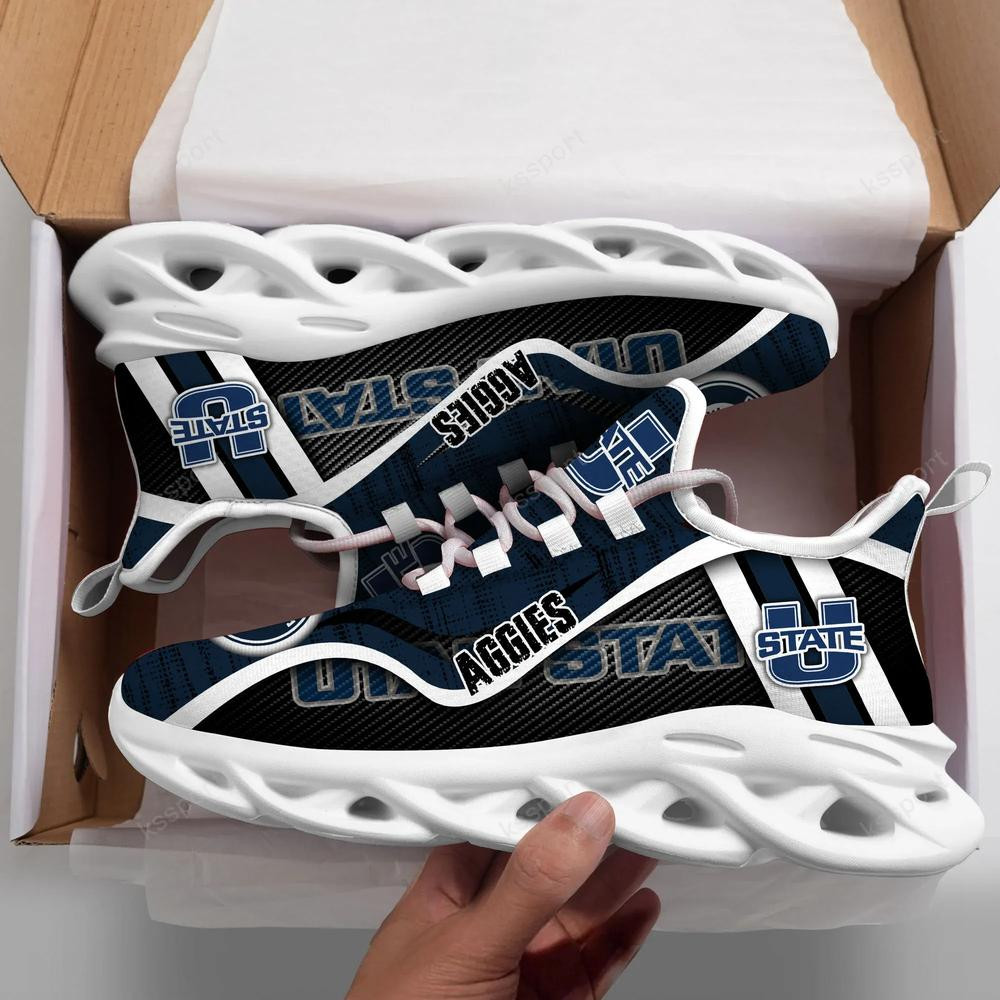 Utah State Aggies Personalized Max Soul Shoes 2022 - Famjoys Utah State Aggies Personalized Max Soul Shoes 2022 - Famjoys