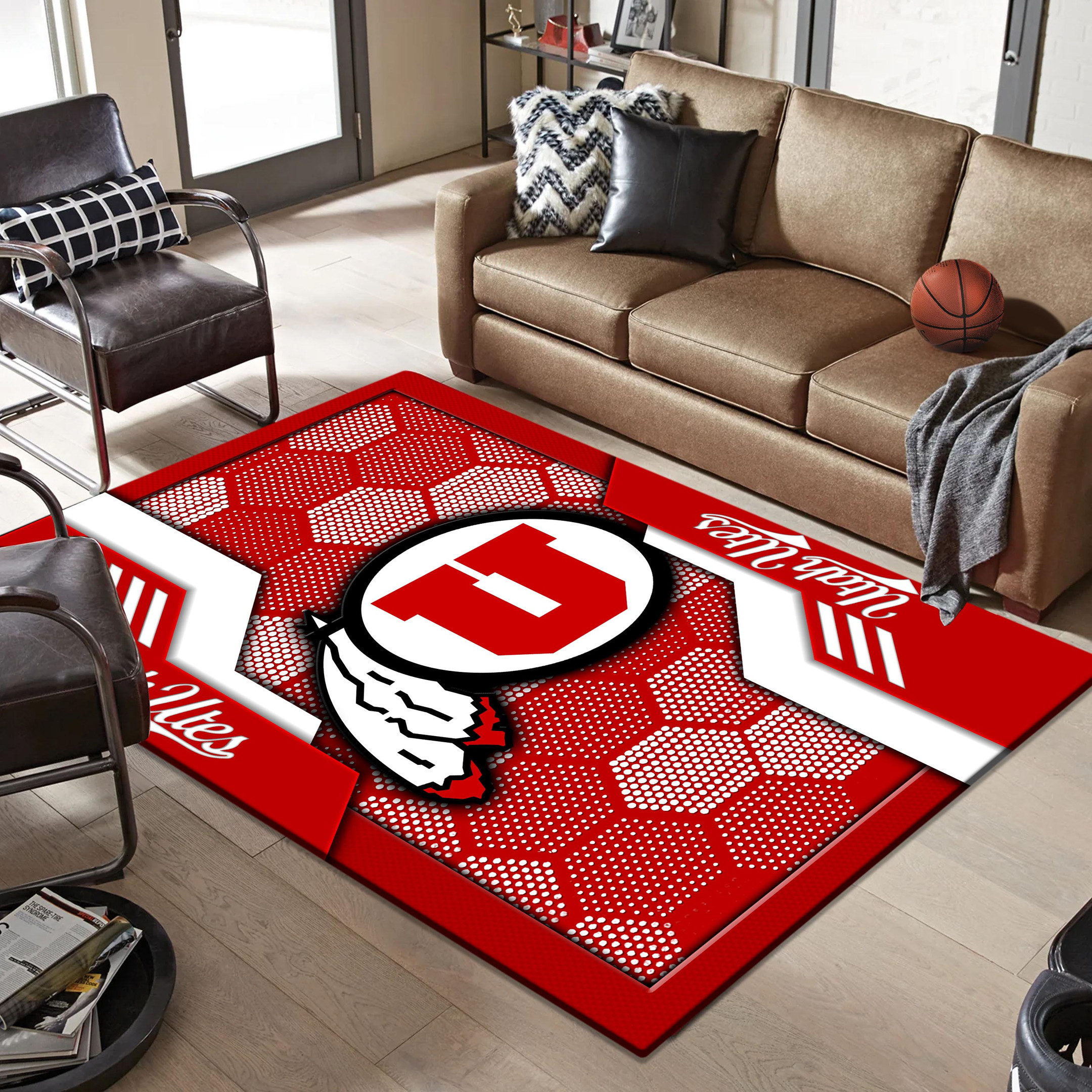 Utah Utes Area Rugs 3736 - Famjoys Utah Utes Area Rugs 3736 - Famjoys