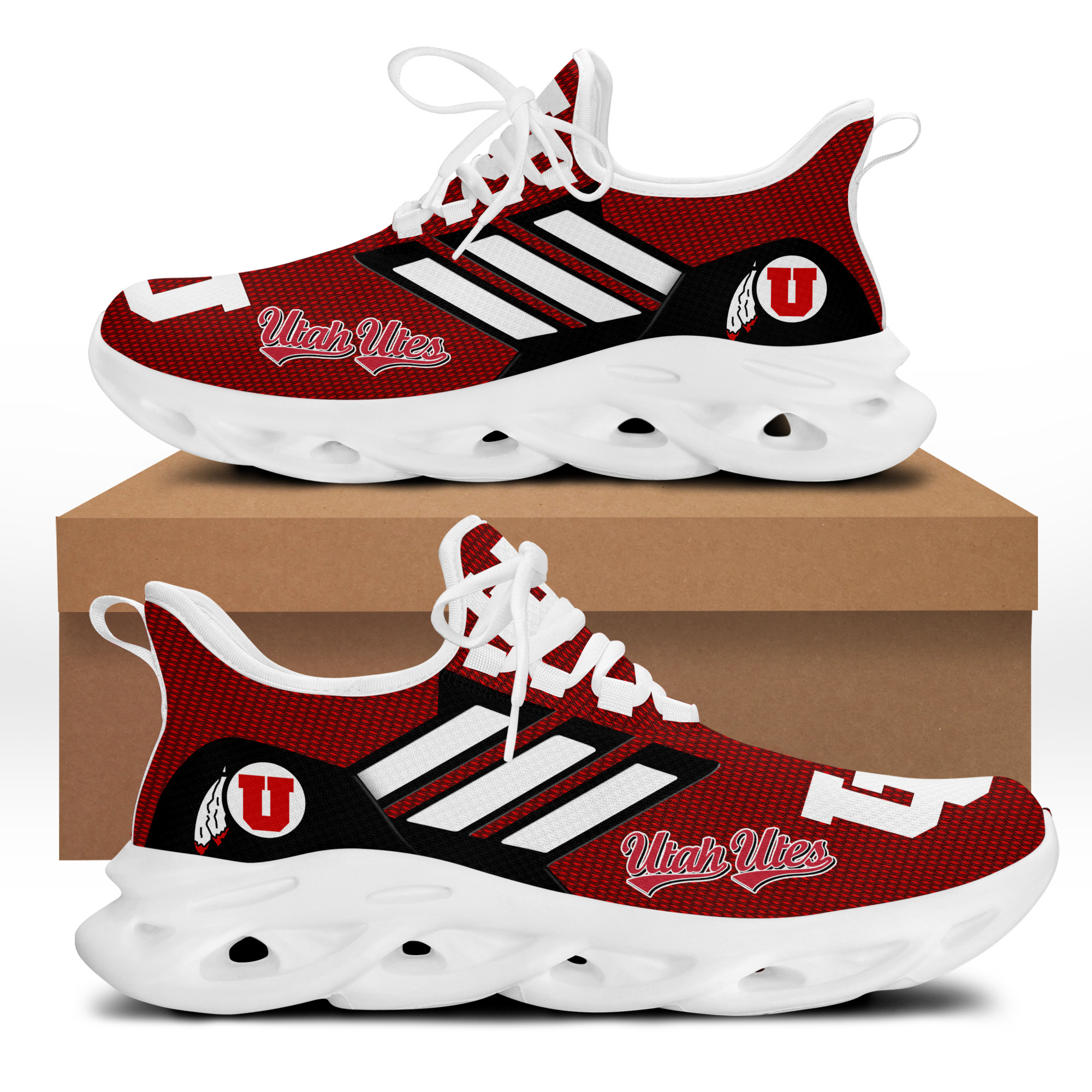 UTAH UTES Champions RN Shoes - Famjoys UTAH UTES Champions RN Shoes - Famjoys