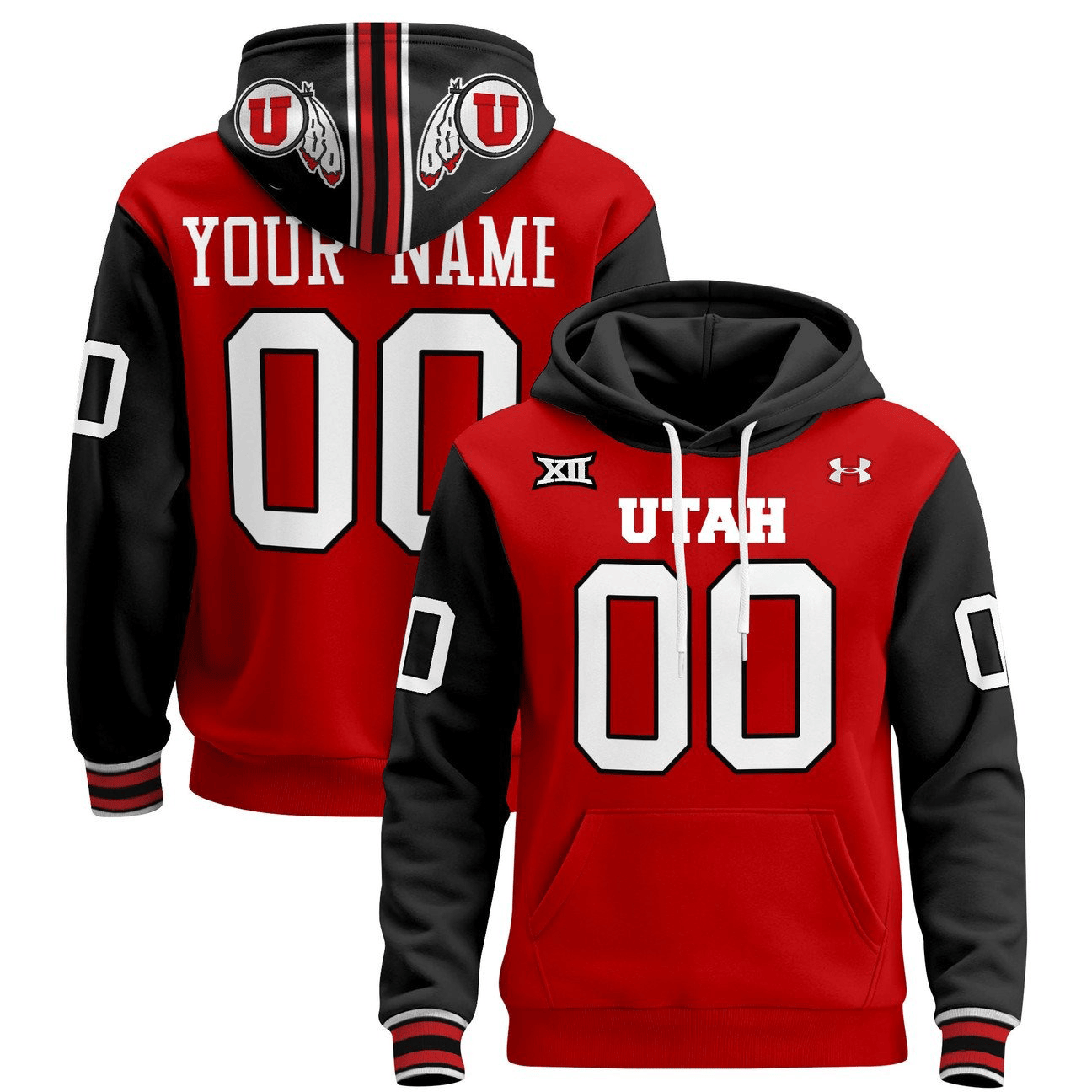 Utah Utes Football Hoodie - Famjoys Utah Utes Football Hoodie - Famjoys