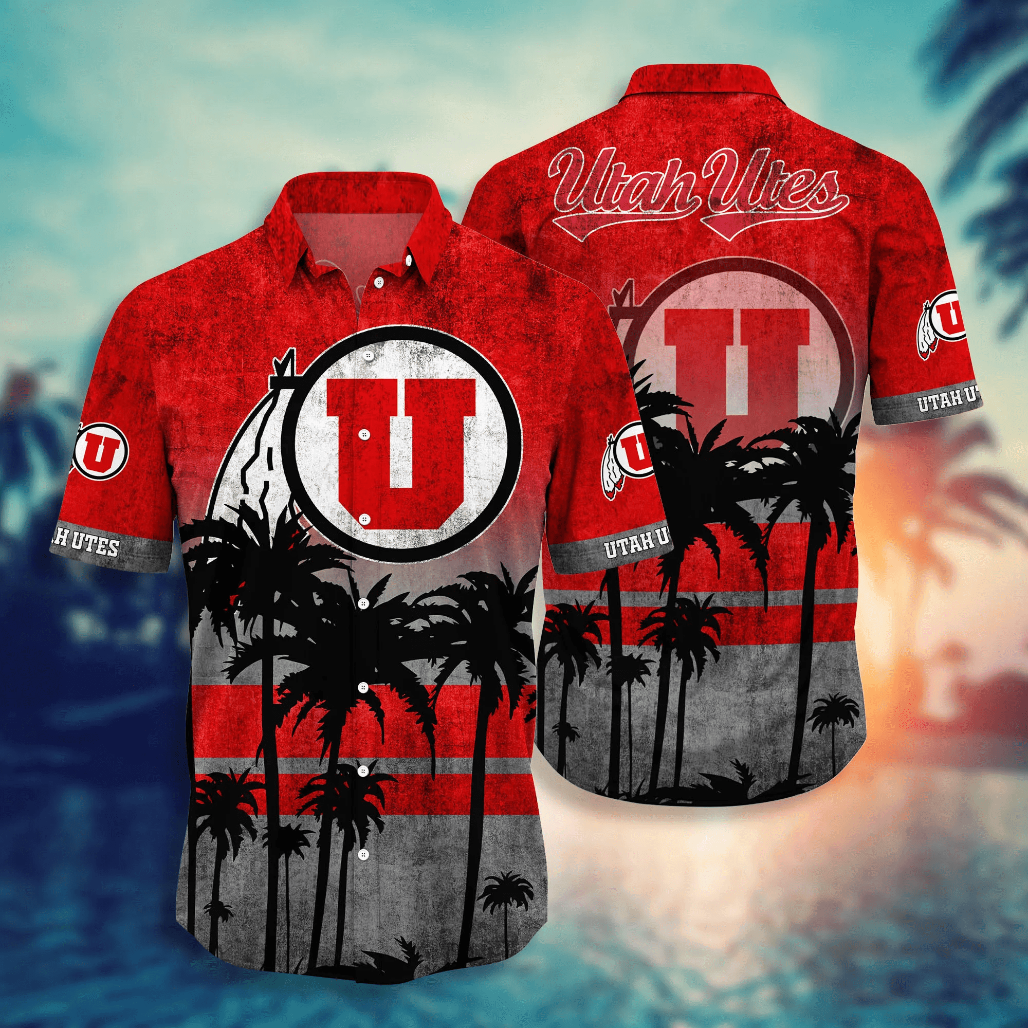 Utah Utes Hawaii Apparel - Famjoys Utah Utes Hawaii Apparel - Famjoys