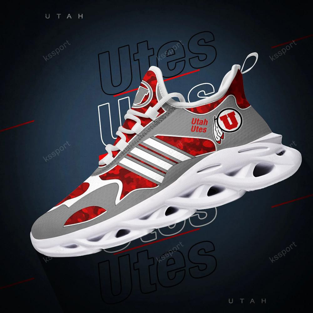 Utah Utes Max Soul Clunky, Camo Running Sneakers For Fan Ever - Famjoys Utah Utes Max Soul Clunky, Camo Running Sneakers For Fan Ever - Famjoys