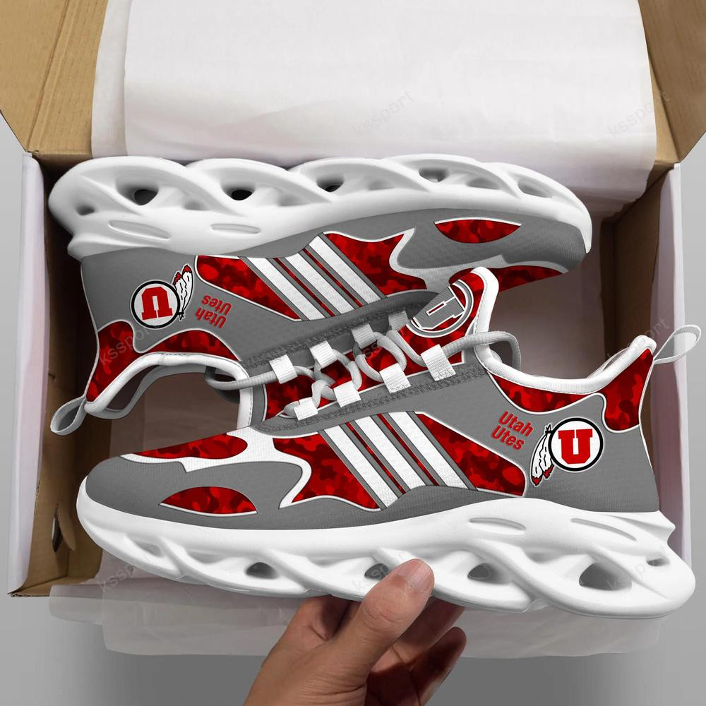 Utah Utes Max Soul Clunky, Camo Running Sneakers For Fan Ever - Famjoys Utah Utes Max Soul Clunky, Camo Running Sneakers For Fan Ever - Famjoys