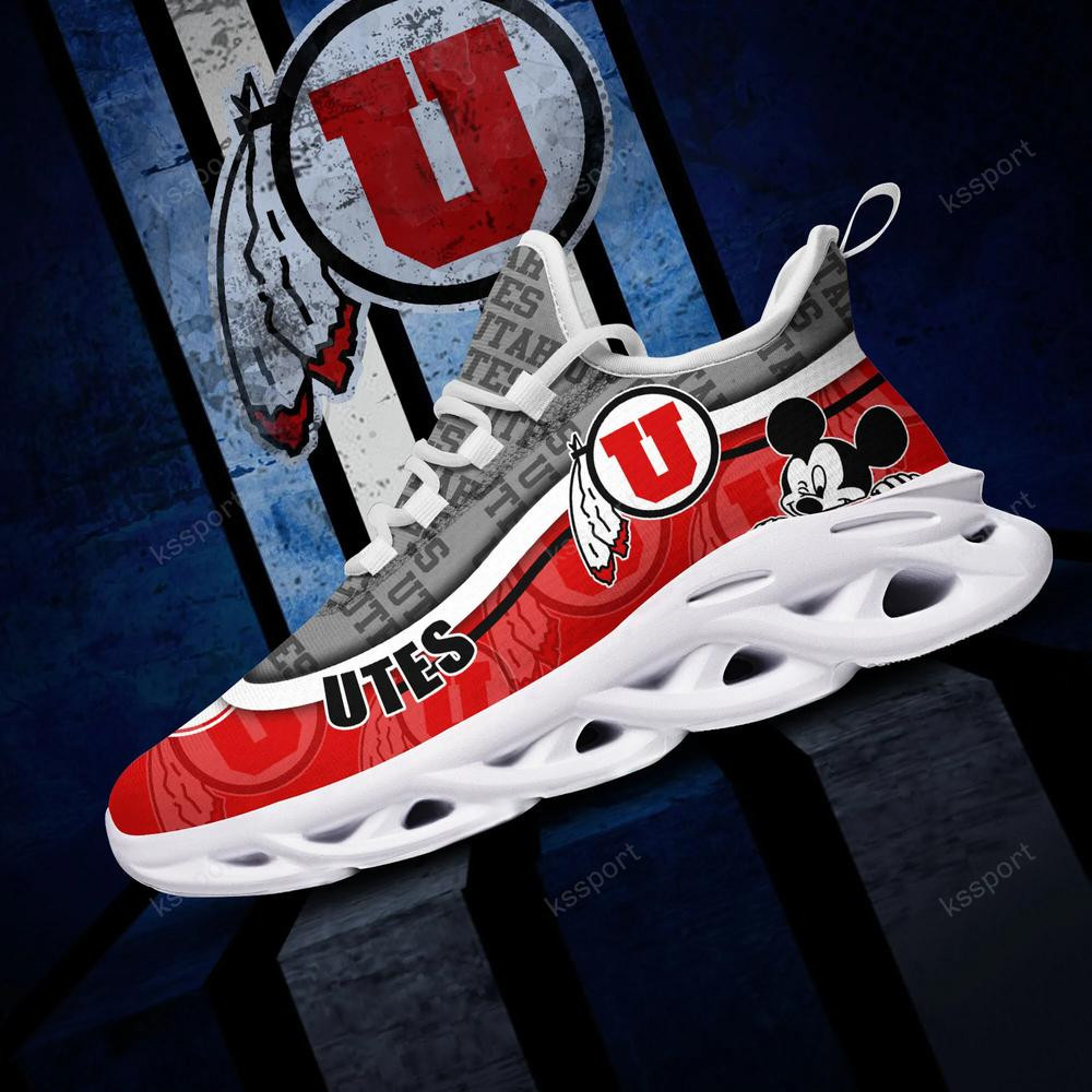 Utah Utes Max Soul Clunky Sneakers - Famjoys Utah Utes Max Soul Clunky Sneakers - Famjoys