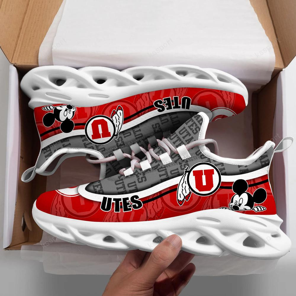 Utah Utes Max Soul Clunky Sneakers - Famjoys Utah Utes Max Soul Clunky Sneakers - Famjoys
