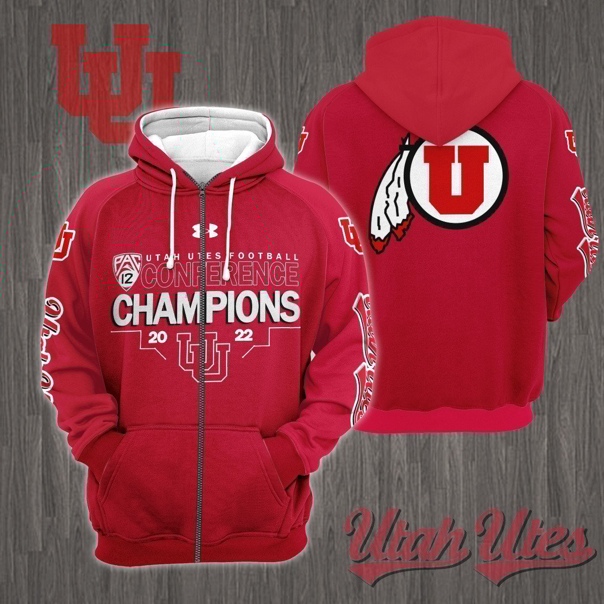 UTAH UTES PAC 12 Champions Shirt - Famjoys UTAH UTES PAC 12 Champions Shirt - Famjoys
